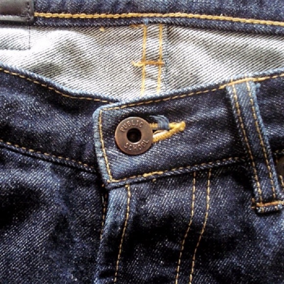 Public School PS13 Dark Jeans Button fly - Picture 4 of 8